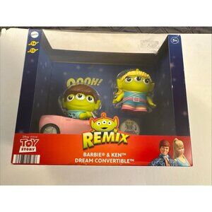 Pixar Alien Remix Toy 2-Pack Barbie and Toy Story Alien Mashup Figure New C35